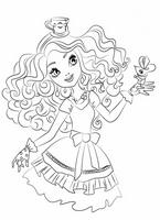 kolorowanki Ever After High do wydruku malowanki nr  5